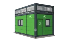 C-CUBE - cGMP Pre-engineered Self-sufficient Cleanroom Modules