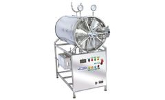 Sharkclave - Automatic Horizontal Cylindrical High Pressure (Single & Double) Hinged Radial Locking Door Steam Sterilizer