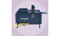 DownWaste - Model DWSC Series - DownWaste Static Hydraulic Waste Compactors
