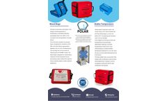 Blood, Plasma & Platelet Transport Bags - Flyer