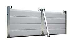 Eudore Aluminum Flood Barrier|Reliable Flood Plank System for Garages,Patio Doors,French Doors