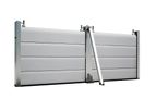FloodBarrierStore Eudore III - Aluminum Flood Barrier - Heavy-Duty Reusable Waterproof Door Flood Gate for Home & Garage