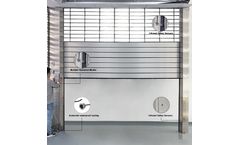 FloodBarrierStore AODEK - Smart Automatic Flood Protection Gate with Water Detection for Buildings, Garages and Warehouses