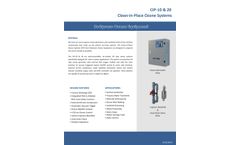 Bodycare- Model CIP-10 & 20 - Clean-in-Place Ozone System  - Brochure
