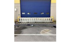 Orange Flood Control - Model AquaTrigger - Automatic Flip-Up Flood Gate