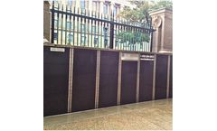 Orange Flood Control - Model AquaTrigger - Self-Closing Flood Gate