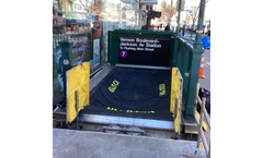 Orange Flood Control - Stairwell Flex Gate