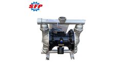 Shenghui - Model QBY - Large Quantity Stainless Steel Air Operated Double Diaphragm Pump