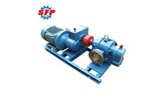 Shenghui - Model LC - OEM Manufacturing Large Flow High Viscosity Roots Gear Pump for Asphalt