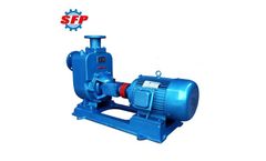 Shenghui - Model ZW - Large Quantity Horizontal Self Priming Sewage Centrifugal Water Pump
