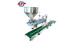 Shenghui - Model Filling Machine - Factory Price Semi Automatic Paste Honey Filling Machine with Belt Conveyor