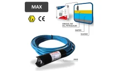 NOVABO - Model MAX - Overflow Sensor for Liquid Detection , 4-20mA)