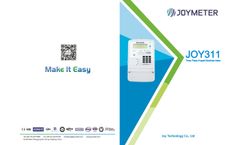 Joy Technology - Three Phase Prepaid Electricity Meter - Brochure