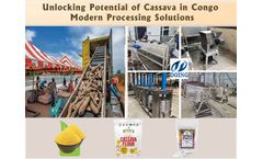Unlocking the Potential of Cassava in Congo: Modern Processing Solutions