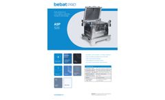 Bebat PRO - Model ASP 520 - Container for Li-Ion Battery Collection, Transport and Storage