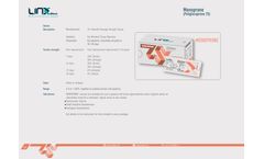 LINXobere - Model MONOPRONE - Absorbable Suture - Brochure