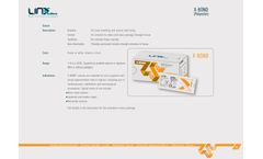 LINXobere - Model X-BOND - Non Absorbable Suture - Brochure
