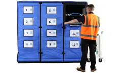 Flexmort AirCool - Portable Pop-up Mortuary System for Efficient Body Cooling and Storage