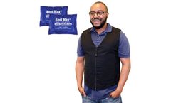 Polar Products - Model FVM-KM - Men's Fashion Cooling Vest with Kool Max Packs