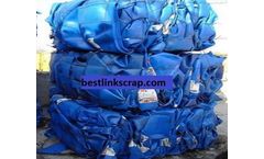 Scrap - Model #hdpedrumsale - HDPE Blue Drum Scrap, HDPE Drum Scrap Supplier, HDPE Drum Scrap In Bale, HDPE Drum regrind Scrap, HDPE Pallets Scrap Supplier, HDPE Drum Granules Scra