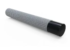 IZOFLEX - Model POLAR AS R14 - Antistatic PTFE Hose with SS Braid