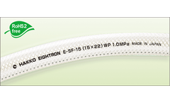 Hakko Corporation - Model E-SF - Sunfoods Hose - PVC Food Grade Hose for Industrial Applications
