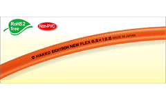 Hakko Corporation - Model E-NF - FLEX Air Hose for Lightweight and Flexible Applications
