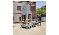 Karmyog - Model KHM100H - Automatic Fly Ash Brick Making Machine