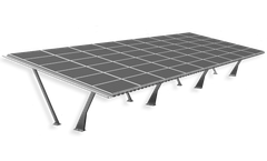 Energy5 AUTOBOX - Photovoltaic Shed for Electric Car Charging