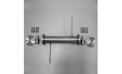 DeltaE - Model T-SSC-PAM-1 - Tubolar Stainless Steel Cell for Platinum Alloy Membrane