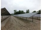 ZIMMERMANN - Model ZIM 1 V - Ground and East-West Solar Mounting Systems