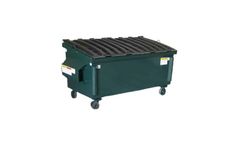 Stackable Front Load Containers for Refuse and Recycling