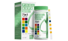 AAWipes - Model K01-1500 - Pool Water Testing Kit 7-in-1