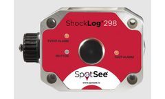 ShockLog - Model SL298GPS-H-A - 298 with External Humidity, Temperature and GPS Connectivity Module