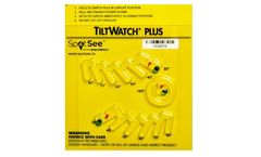 SpotSee TiltWatch - Model Plus - indicates