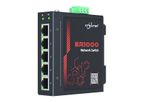 IOTRouter - Model ER1000 - 5-Port Gigabit Industrial DIN-Rail Network Switch