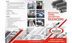 Mesako Engineering - Calculation of Silencers - Brochure