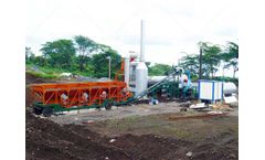 Preventing Temperature Unevenness in Continuous Asphalt Plants