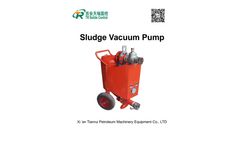 Sludge Vacuum Pump - Brochure