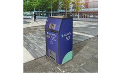 Superfy - Model S200 BriteBin - Real-time Bin Fill Level Monitoring System