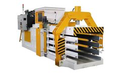 PACKENER - Full Automatic Horizontal Waste Paper Baler Machine for Industrial Use
