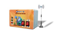 KrishiVerse NEER - Lite 2G SMS-Call Pump Controller for 1 and 3 Phase Pumps