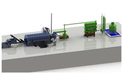 Huayin - Model A series - Pyrolysis Plant
