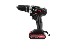 Cisivis - Model 10mm 25NM 21V 180W 1800RPM  - Brush Cordless Power Drill Set