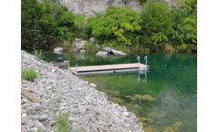 AccuDock - Floating Swim Dock Platforms