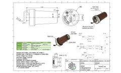 VxxxC-xx Voltage sensor with type C cone, acc. EN 50181 - Datasheet