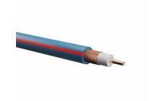 BericaCavi - Model RG 59 B/U 75O - Blue CCTV Coaxial Cable for Outdoor Use