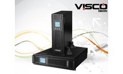 Visco - Model Merkur Series - 6 kVA – 10 kVA - Uninterruptible Power Supplies Rack Type UPS