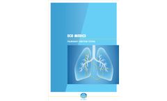 ECO MEDICS PULMONARY FUNCTION TESTING - Brochure