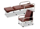 Sreeja - Model SA 311 - Stainless Steel Attendant Bed-Chair